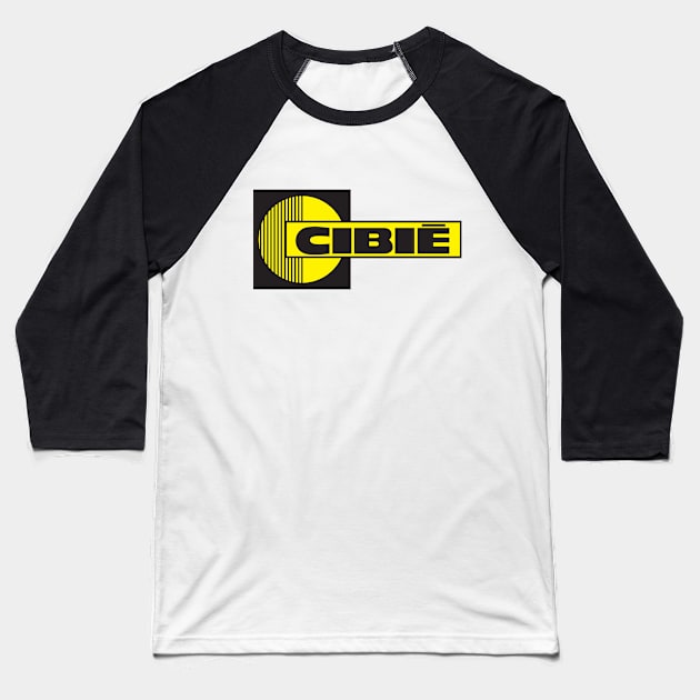 Classic 1962 CIBIE lights race & rally logo Baseball T-Shirt by retropetrol